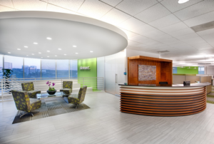 Allconnect Office Reception Design