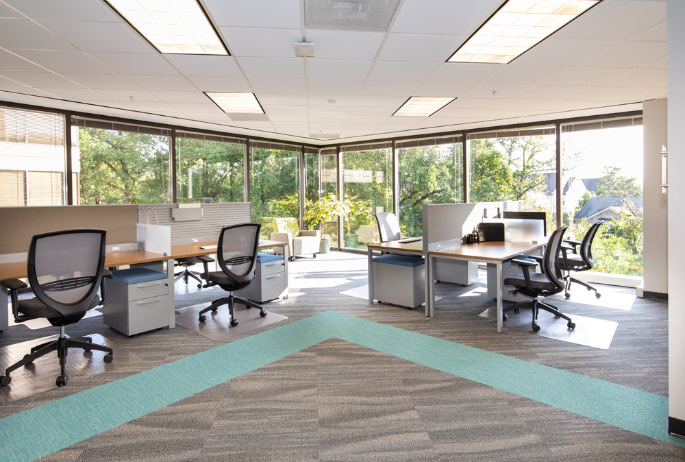 open office design - ScottMadden - corporate interior design
