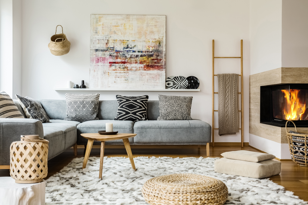 living room design - rugs
